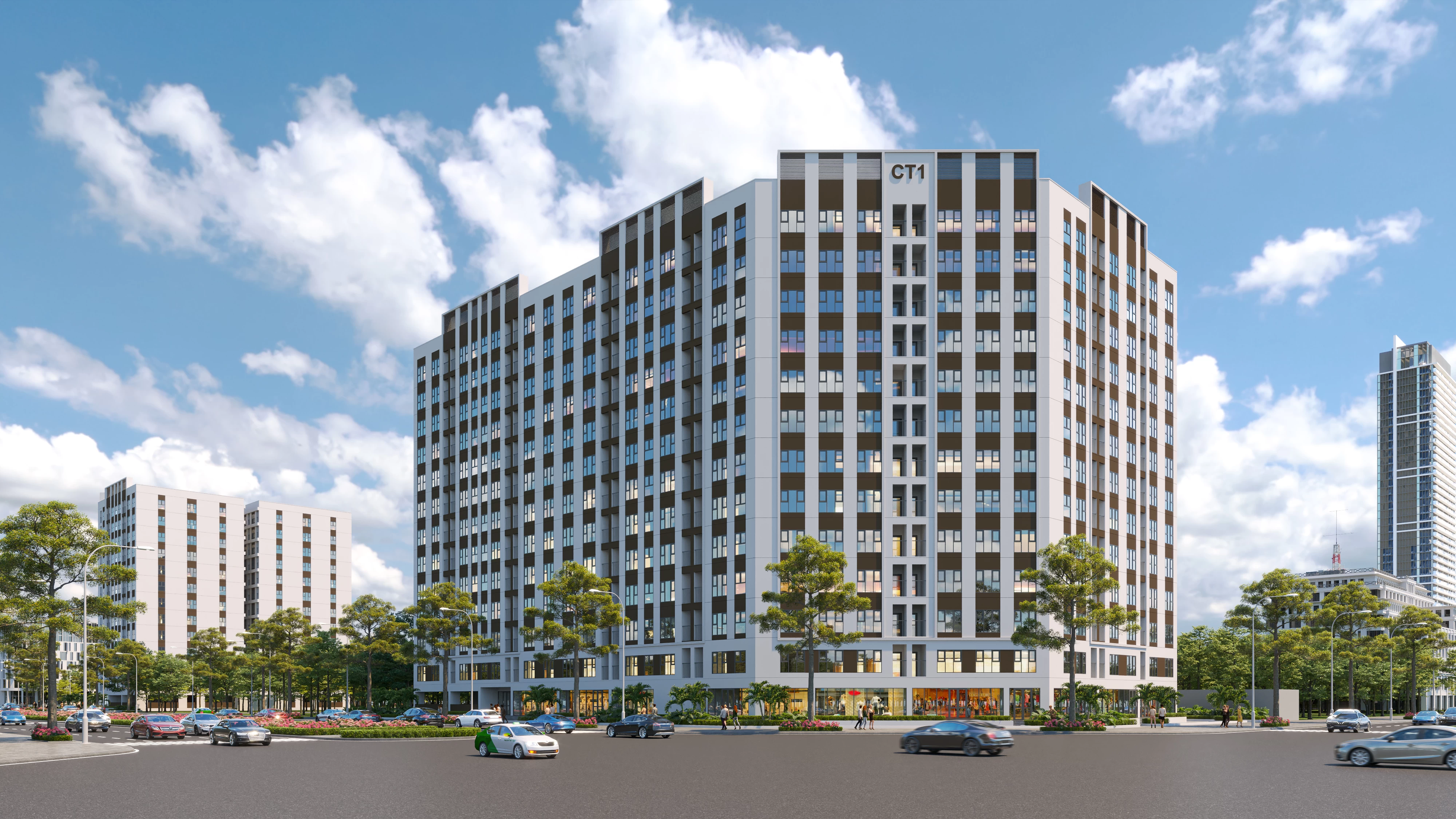 DỰ ÁN NHÀ Ở XÃ HỘI MÊ LINH NEW CITY (TÒA CHUNG CƯ CT1 VÀ CT2)